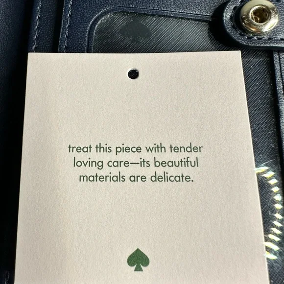 Kate Spade Cameron Breezy floral leather slim bifold wallet - Picture 6 of 8